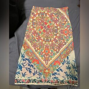 Awesome boho straight skirt size 5 free people